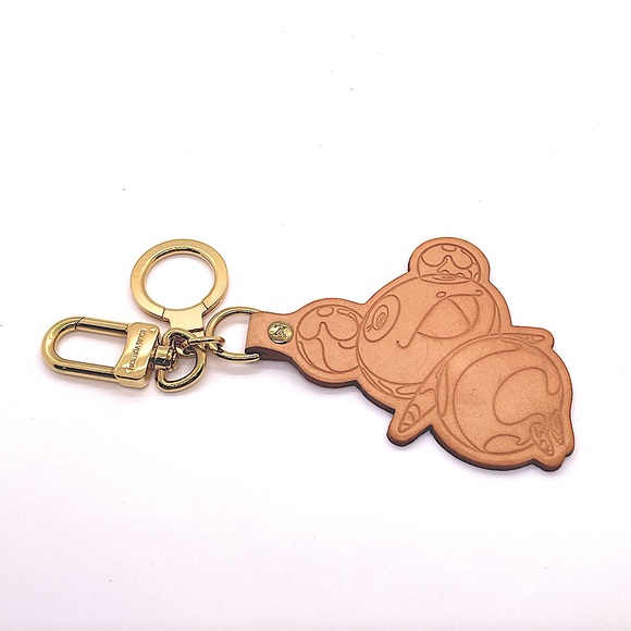 Louis Vuitton Takashi Murikami Leather Bear Bag Charm Key Ring - Picture 2 of 9